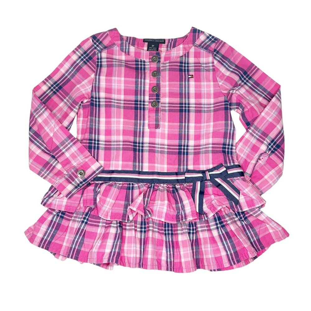 Tommy Hilfiger Plaid Dress Size 2T